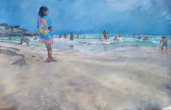 Painting #402 2025 oil on canvas 130x195cm